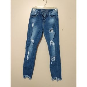 Puzzle Jeans Cropped Skinny